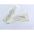 EO gas sterilized eyebrow embroidery tattoo needles for permanent makeup with LOT NO. package printing